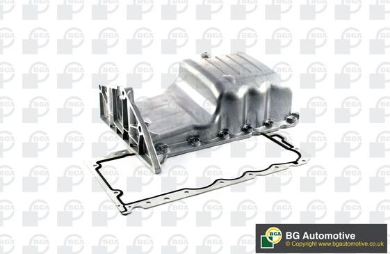 Масляный поддон картера двигателя BGA для Opel Corsa D 2006-2014. Артикул SP9509