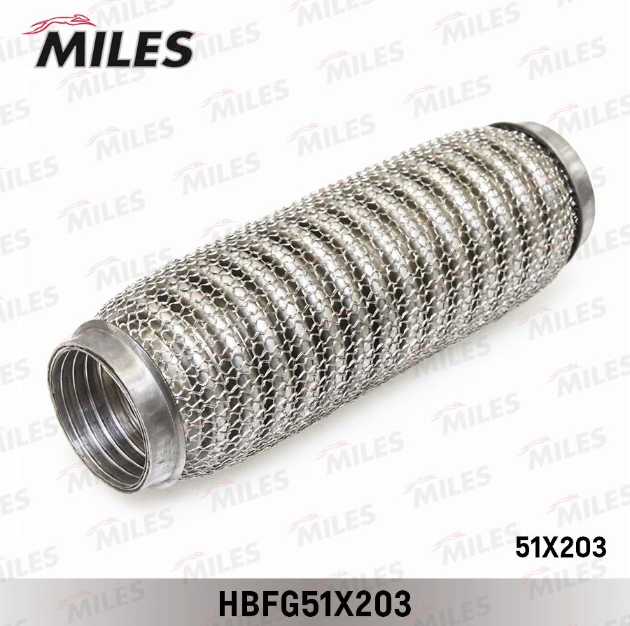 Гофра глушителя Miles. Артикул HBFG51X203