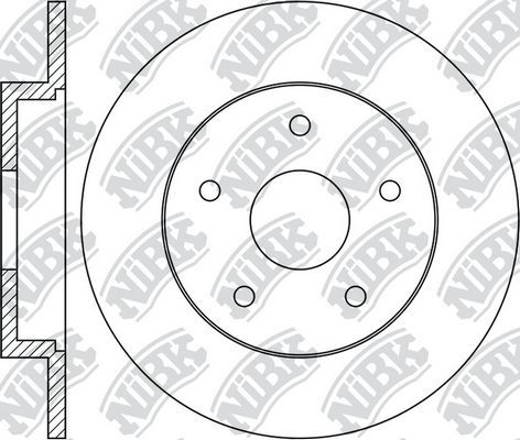 Тормозной диск NiBK. Артикул RN1368