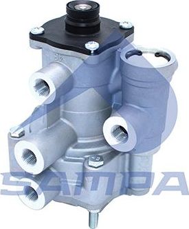 Кран управления тормозами прицепа IVECO Eurotech/Star, Volvo F12/FH12 = 97300900 Sampa. Артикул 096.3123
