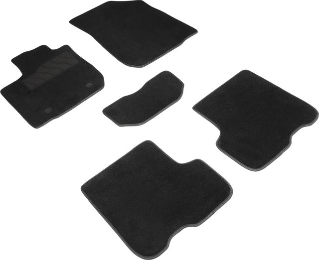 Коврики текстильные Seintex на нескользящей основе для салона Renault Logan II 2014-2026. Артикул 85490