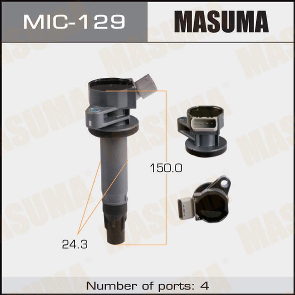 Катушка зажигания (Masuma). Артикул MIC-129