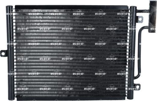 Радиатор кондиционера (конденсатор) NRF (алюминий). Артикул 35307