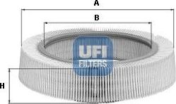 Воздушный фильтр UFI. Артикул 30.804.00