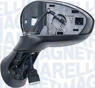 Зеркало боковое Magneti Marelli левое для Fiat Linea 2007-2026. Артикул 350314027180