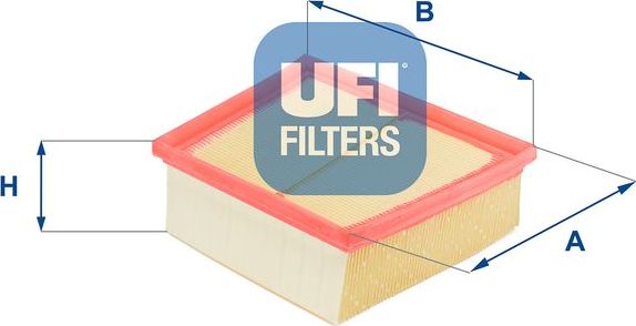 Воздушный фильтр UFI. Артикул 30.390.00