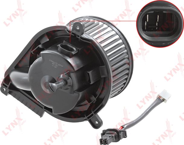 Вентилятор, мотор печки (отопителя) салона LYNXauto для Volkswagen LT II 1996-2006. Артикул RF-1541