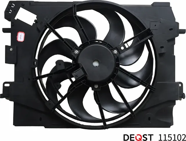 Вентилятор радиатора двигателя RENAULT LOGAN II 10,13 (Deqst). Артикул 115102