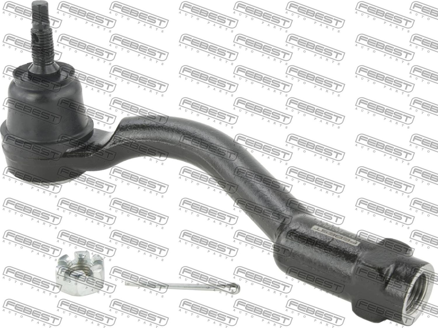 Наконечник рулевой тяги Febest. Артикул 1221-TUC18LH