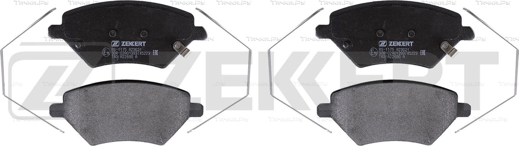 Тормозные колодки Zekkert. Артикул BS-1175