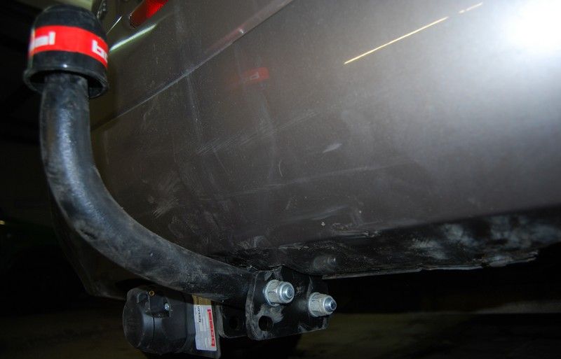 Фаркоп Oris (ранее Bosal) для Nissan Note I минивэн 2006-2013. Артикул 4355-A