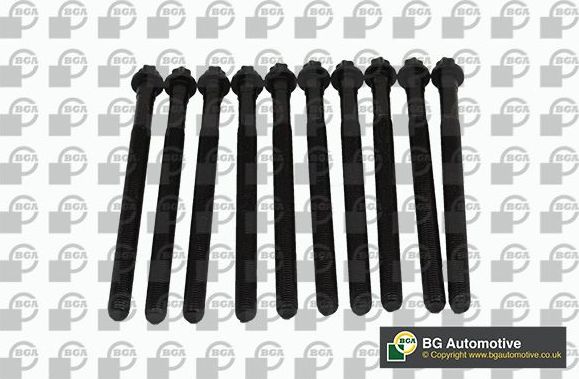 Комплект болтов ГБЦ BGA для Mercedes-Benz SLC I (R172) 2016-2026. Артикул BK5602