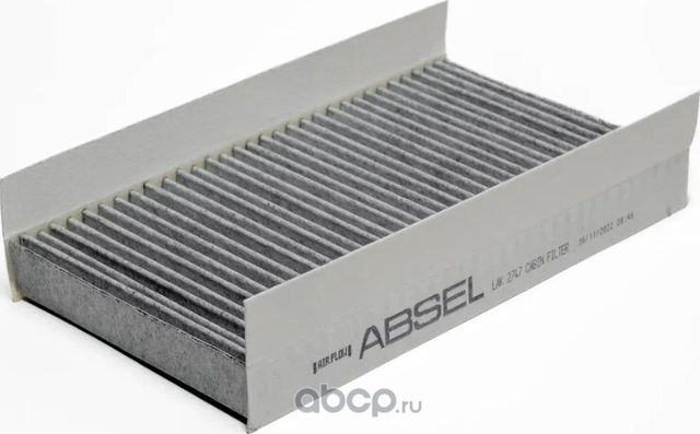 Фильтр салонный угольный (Absel). Артикул LAK2747