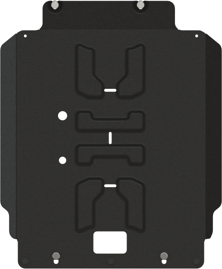 Защита Шериф (2,5 мм) для КПП Great Wall Poer 2021-2026. Артикул 28.5384