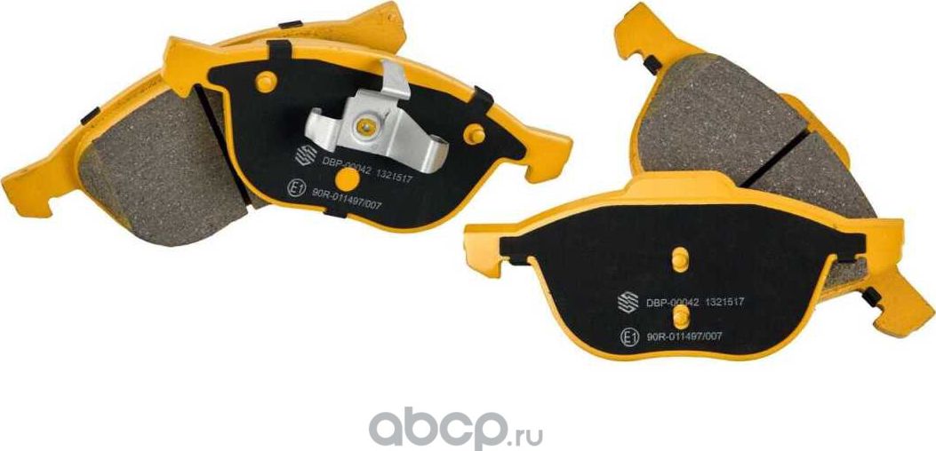 Колодка тормозная дисковый тормоз к-т передняя (Wayteko). Артикул DBP00042