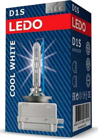 Лампа D1S 6000К LEDO Cool White. Артикул 85410lxcw