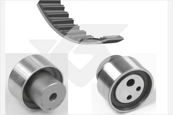 Ремень ГРМ с роликами (комплект) Hutchinson для Innocenti Elba 1991-1996. Артикул KH 62