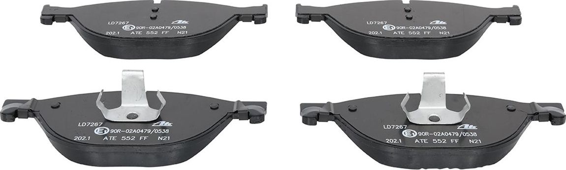 Тормозные колодки ATE Ceramic. Артикул 13.0470-7267.2