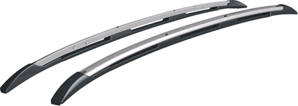 Рейлинги АПС (без паза) для Hyundai Creta I 2016-2021 Серые. Артикул 0264-БП-11