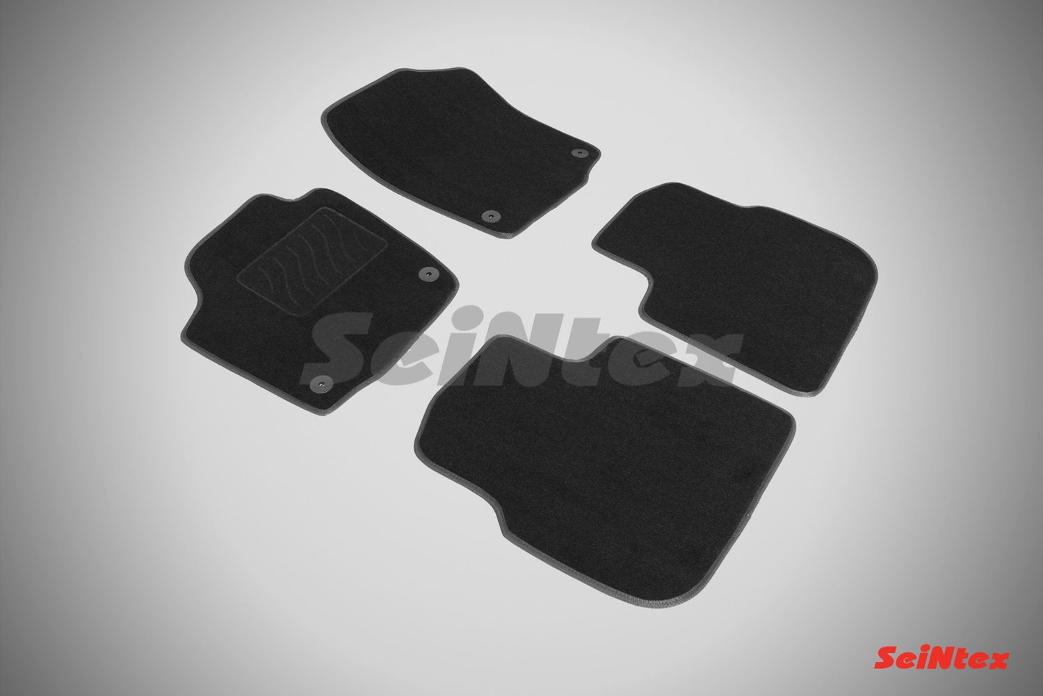 Коврики текстильные Seintex на нескользящей основе для салона Skoda Rapid 2014-2020. Артикул 85494
