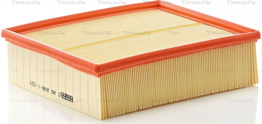 Воздушный фильтр Mann-Filter для Audi A6 allroad I (C5) 2000-2005. Артикул C 26 206/1
