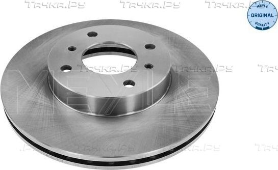 Тормозной диск Meyle Original передний для Nissan 200SX S13 1991-1993. Артикул 36-15 521 0018