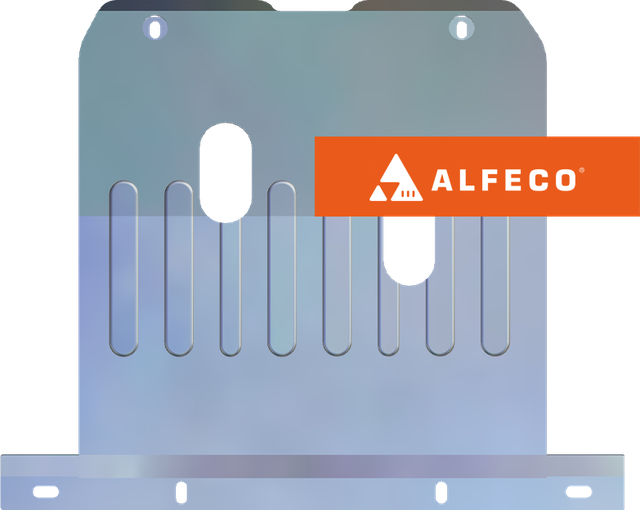 Защита алюминиевая Alfeco (4 мм) для картера Chevrolet Niva 2002-2020. Артикул ALF.03.07.2AL4