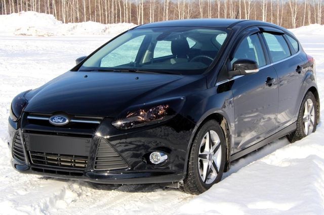 Дефлекторы SIM для окон Ford Focus III хэтчбек 2011-2026. Артикул SFOFO31132