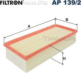 Воздушный фильтр Filtron для Volkswagen Golf VI 2007-2013. Артикул AP 139/2