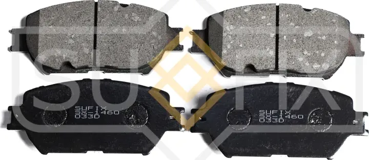 Колодки тормозные дисковые | перед прав/лев | (Sufix). Артикул SX-1460
