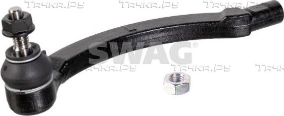 Наконечник рулевой тяги SWAG (сталь) левый для Volvo S80 I 1998-2008. Артикул 55 92 1566