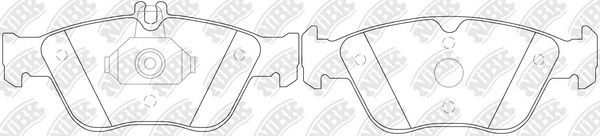 Тормозные колодки NiBK. Артикул PN0026W