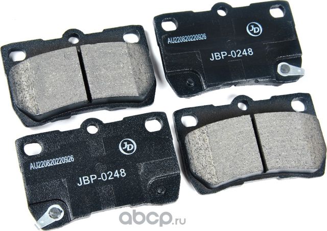 Колодки тормозные, задние D2243M (Just Drive) Just Drive. Артикул JBP0248