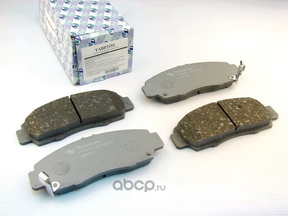 КОЛОДКИ ДИСКОВЫЕ (Trustauto). Артикул TABP2351