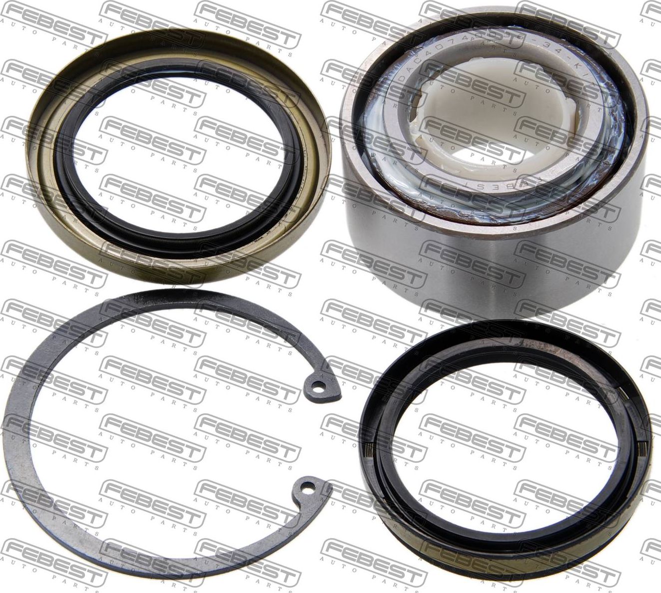 Ступичный подшипник Febest. Артикул DAC40740036-34KIT