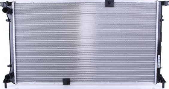 Радиатор охлаждения двигателя Nissens. Артикул 63818A