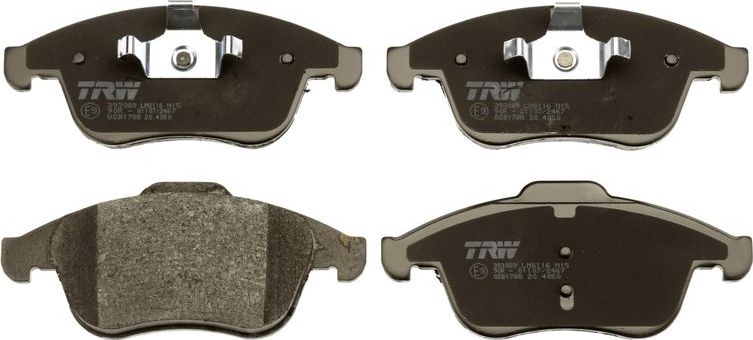 Тормозные колодки TRW. Артикул GDB1788