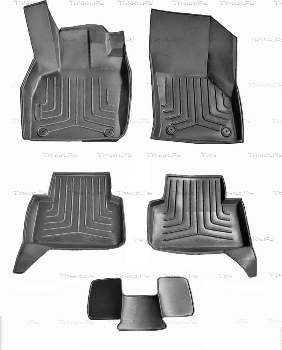 Коврики Euromat 3D Liner для салона Skoda Octavia A8 2019-2026. Артикул EM3DLI-004507