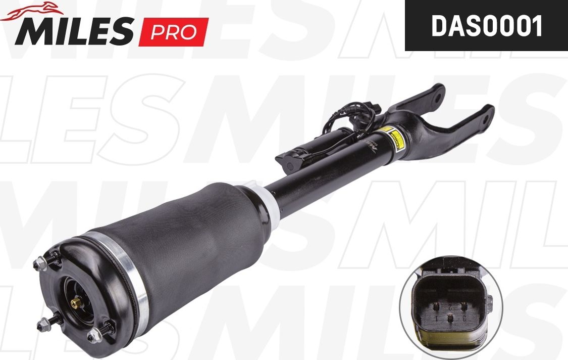 Стойка амортизационная пневмоподвески (в сборе) Miles. Артикул DAS0001