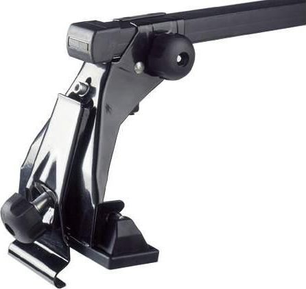 Багажник на крышу Атлант Эконом креп. за дверные проемы для Lada Priora седан 2007-2026 (Прямоугольные дуги). Артикул 8928