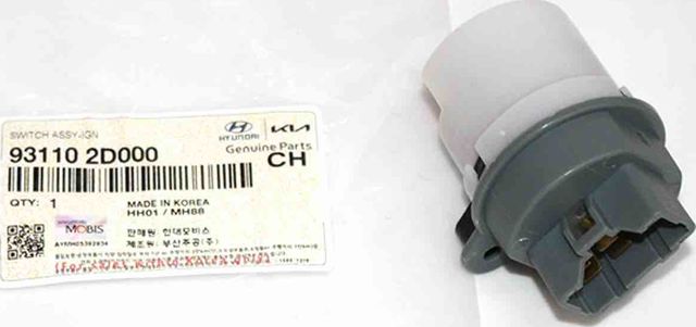 Контактная группа замка зажигания Hyundai / KIA. Артикул 931102D000