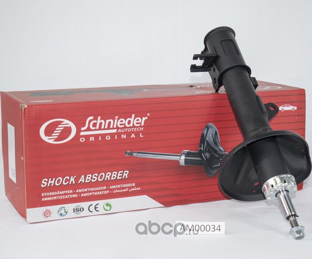 АМОРТИЗАТОР ЗАДНИЙ ЛЕВЫЙ KIA CERATO 04-09 (Schnieder). Артикул AM00034
