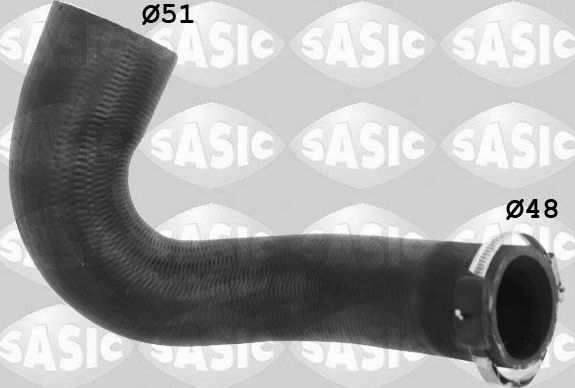 Патрубок интеркулера Sasic для Citroen C5 I 2004-2008. Артикул 3330014