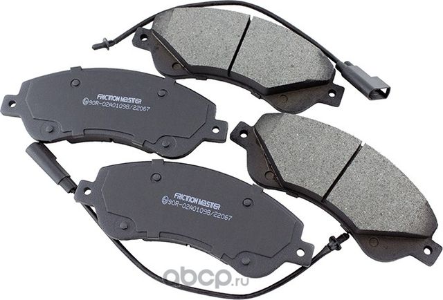 колодки тормозные (Frictionmaster). Артикул MKD1528