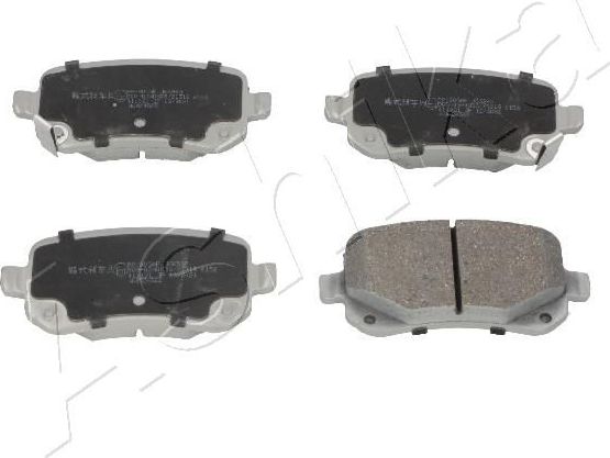Тормозные колодки ASHIKA задние для Dodge Grand Caravan V 2007-2010. Артикул 51-09-905