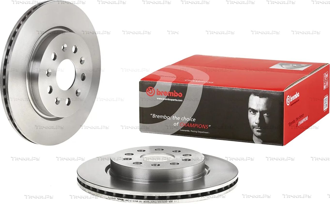 Тормозной диск Brembo PRIME LINE задний для Opel Insignia I 2008-2017. Артикул 09.A972.10