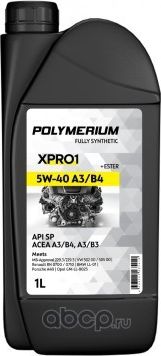 Масло моторное POLYMERIUM XPRO1 5w40 A3/B4 1L. Артикул PLMX15401