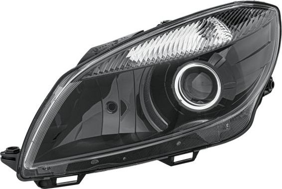 Фара передняя основная Hella левая для Skoda Fabia II 2010-2014. Артикул 1EL 010 417-491