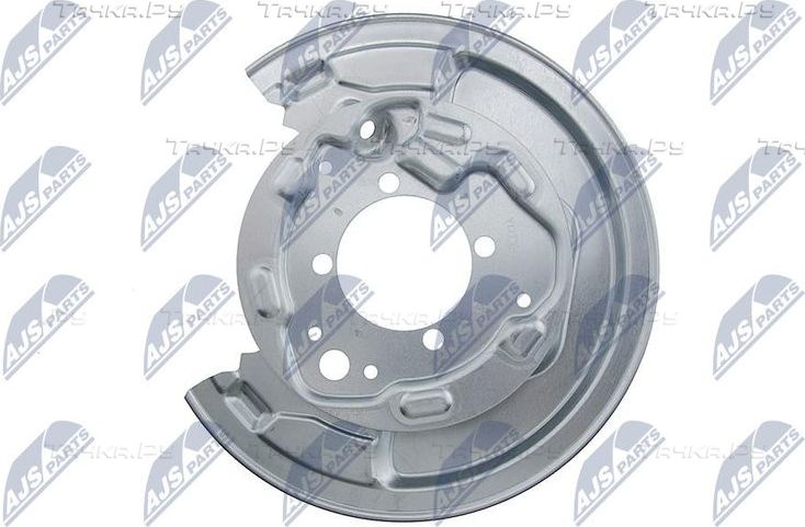 Кожух (щиток) тормозного диска NTY задний правый для Toyota Avensis II 2003-2008. Артикул HTO-TY-001