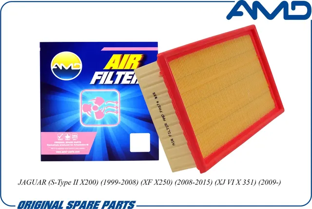 Фильтр воздушный JAGUAR (S-Type II X200) (1999-2008) (XF X250) (2008-2015) (AMD). Артикул AMD.FA574